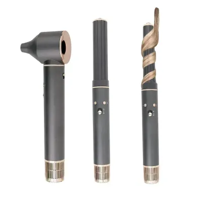 Aria Beauty - Airstyler Blowout Set 3en1 (Argent)