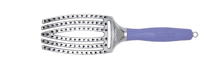 Olivia Garden - Brosse Fingerbrush Curved &amp; Vented Combo Medium