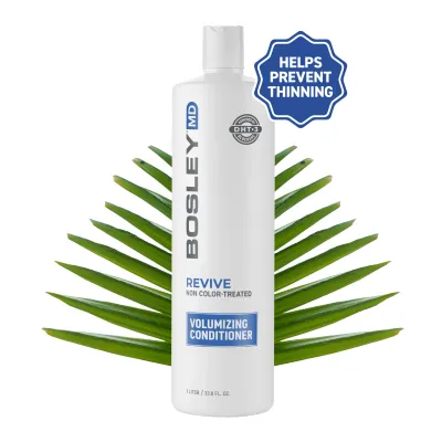 Bosley - Revitalisant Nourrissant BOS - Revive (Cheveux non teints clairsemés) 1L