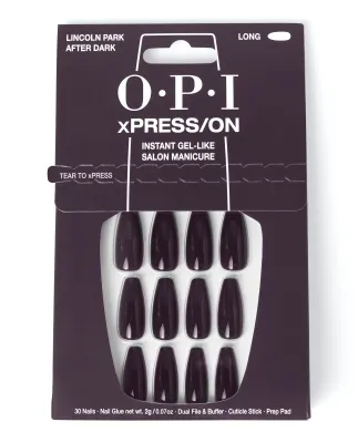 OPI - Ongles Artificiels Lincoln Park After Dark - Long/Carré