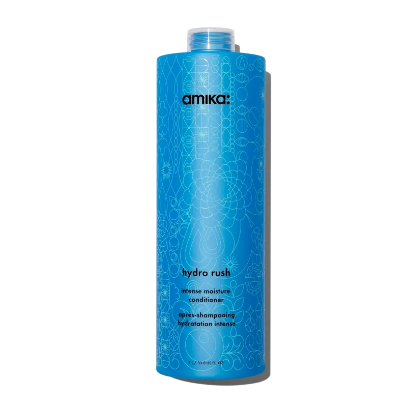 Amika - Hydro Rush - Après-Shampoing Hydratation Intense (1L)