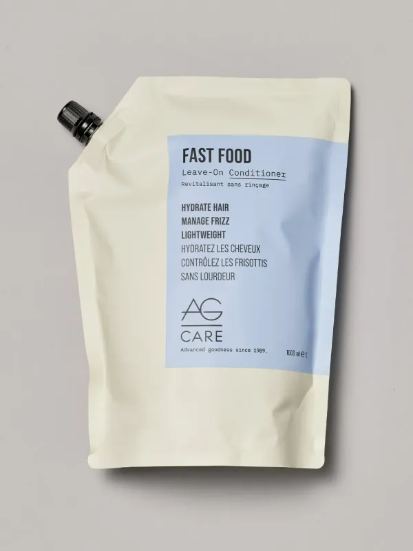 AG Care - FAST FOOD Revitalisant Sans Rinçage (1L)