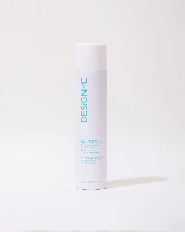 DesignMe Quickie.Me - Shampoing Sec pour les Tons Clairs (339ml)