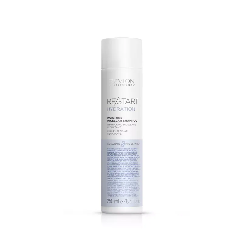 Revlon Pro - Re/Start Hydratation - Shampoing Micellaire Hydratant (250ml)