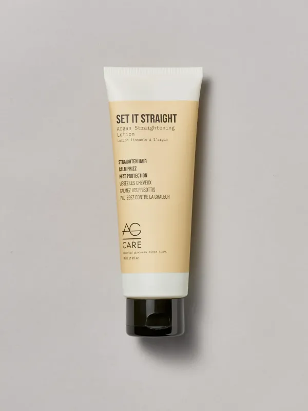 AG Care - SET IT STRAIGHT Lotion Lissante à l'Argan (148ml)