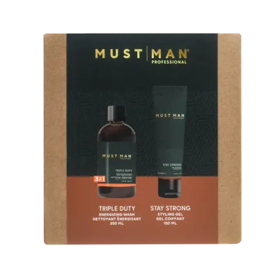 Must Man Pro - Duo Stay Strong (Triple Duty 250ml + Stay Strong 150ml)