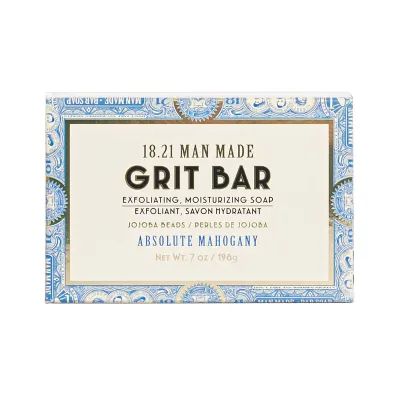 18.21 Man Made - Grit Bar Savon Absolute Mohagany 198g/7oz