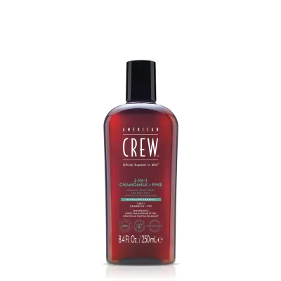 American Crew - Shampoing 3-EN-1 Camomille et Pin (250ml)