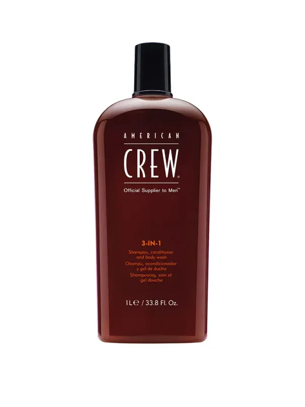 American Crew - Shampoing 3-EN-1 (1L)
