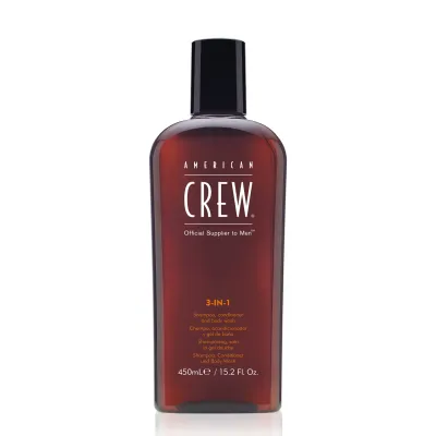 American Crew - Shampoing 3-EN-1 (450ml)