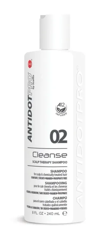 AntidotPro - Cleanse 02 - Shampoing Préserve la Coloration (240ml)