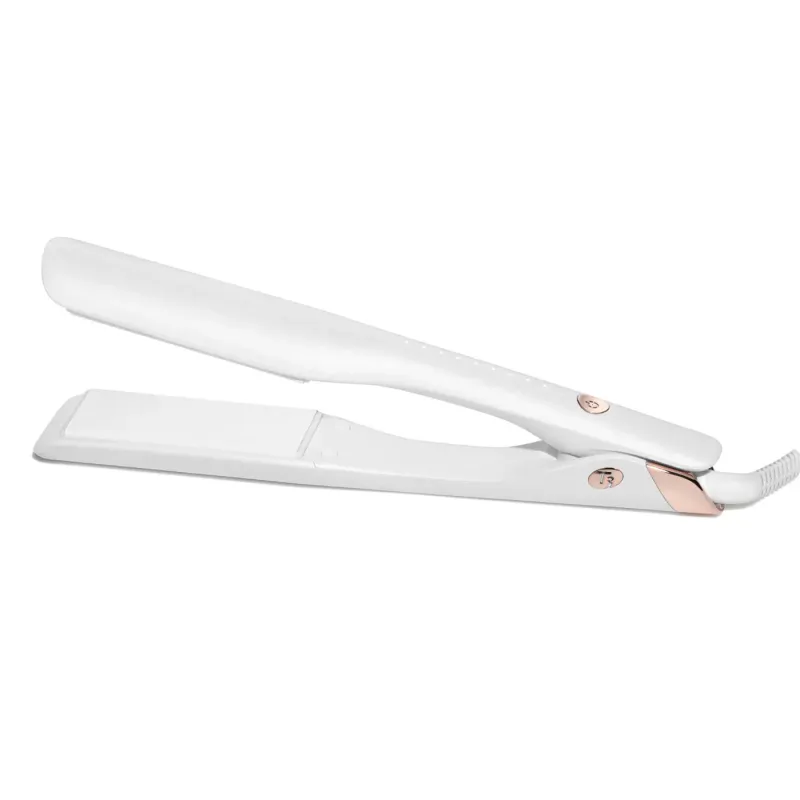 T3 Micro - Fer Plat Lucea Blanc et Or Rose 1.5''
