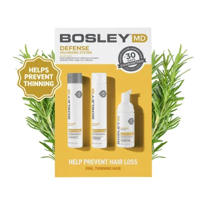 Bosley - Trio BOS -Defense Kit (Protection et Prévention) 150ml+150ml+100ml