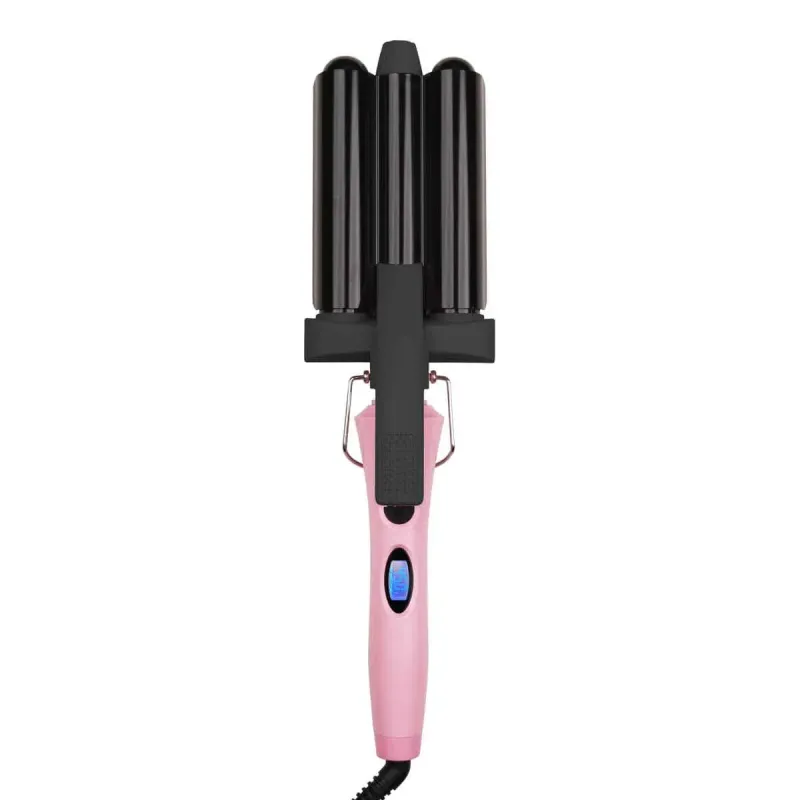 Relaxus Fer à Onduler Triple Wave Roller Rose (#544455)