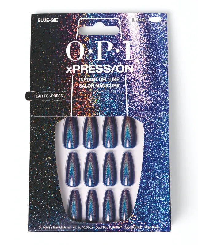 OPI - Ongles Artificiels Blue-Gie - Long/Carré