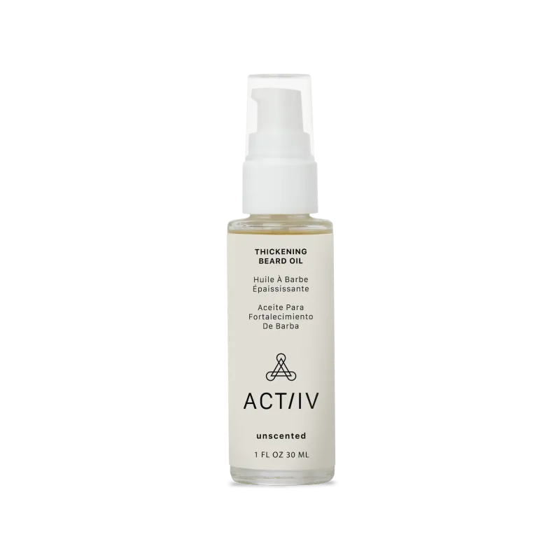 Actiiv Huile à Barbe Épaississante Sans Odeur 30ml