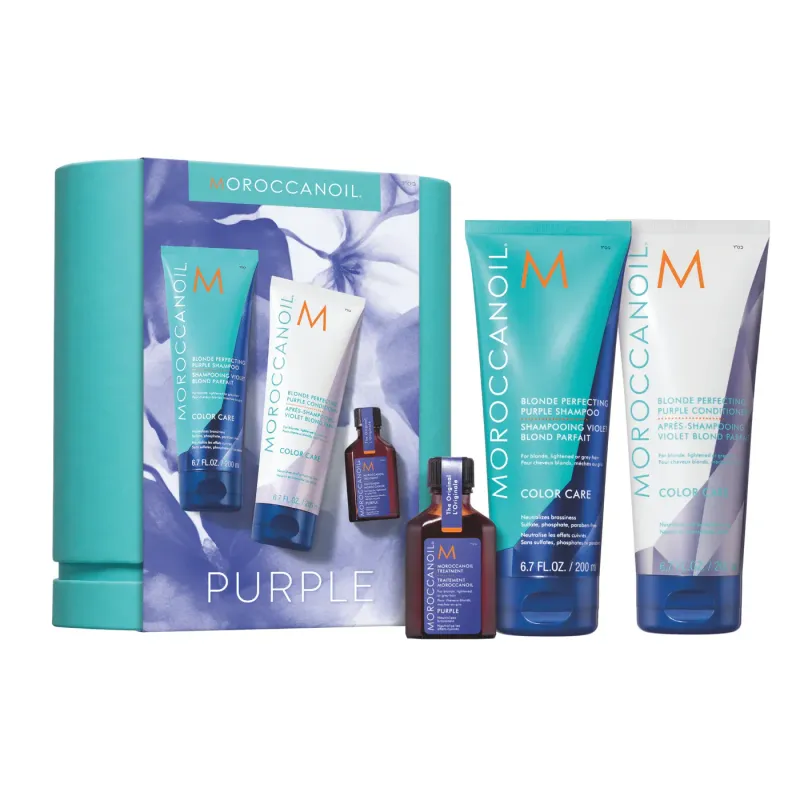 Moroccanoil - Coffret Cadeaux du Printemps - Purple-Violet (3 produits)