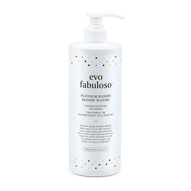 Evo Fabuloso - Blonde Platine Traitement de Renforcement de Couleur (1L)