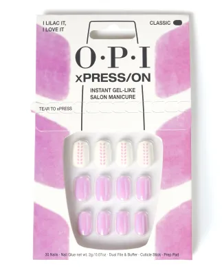 OPI - Ongles Artificiels I Lilac It, I Love It - Classique/Rond
