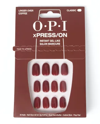 OPI - Ongles Artificiels Strawberry Margarita - Classique/Rond