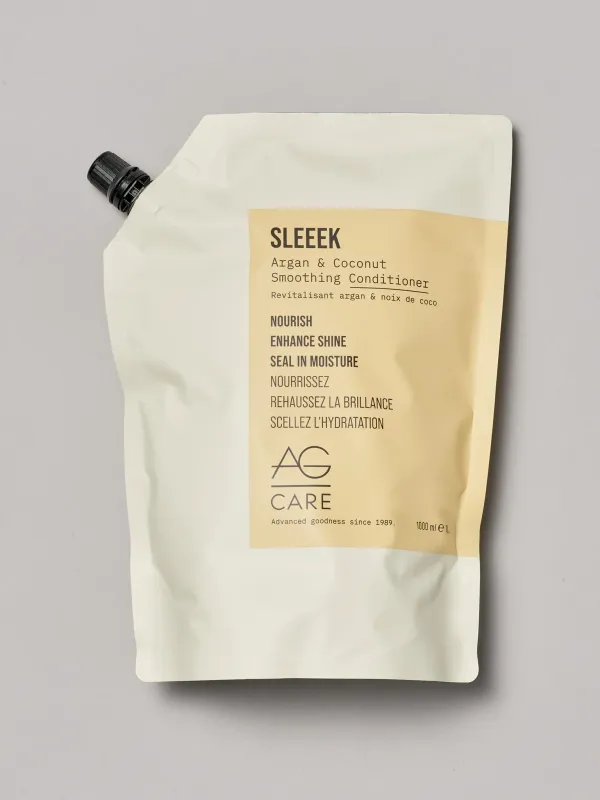 AG Care - SLEEEK Revitalisant Argan &amp; Noix de Coco (1L)