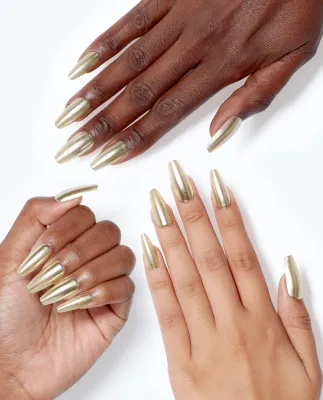 OPI - Ongles Artificiels Break the Gold - Long/Carré