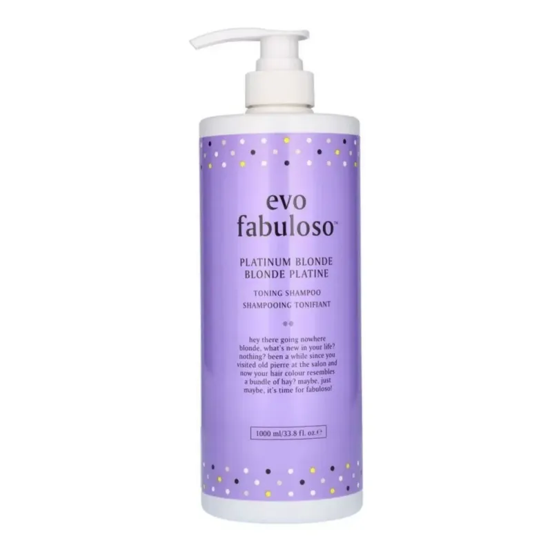 Evo Fabuloso - Blonde Platine Shampoing Tonifiant (1L)