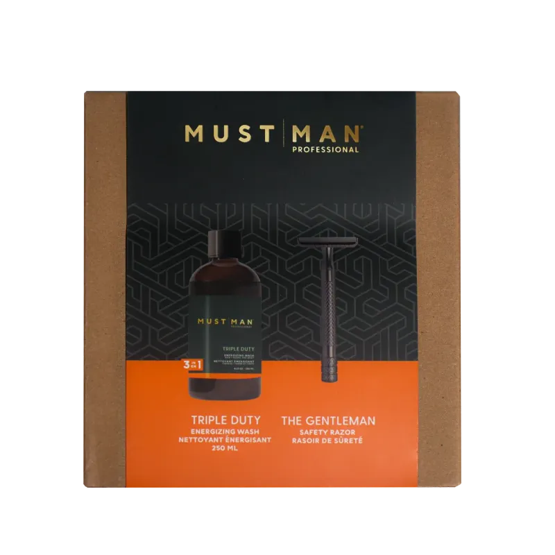 Must Man Pro - Duo Grooming (Triple Duty 250ml + The Gentleman)