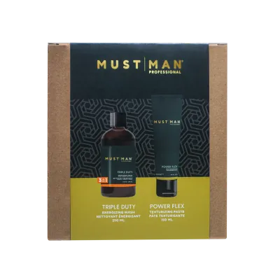 Must Man Pro - Duo Power Flex (Triple Duty 250ml + Power Flex 150ml)