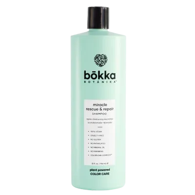 Bokka Botanika Miracle Rescue &amp; Repair Shampoing (32oz/946ml)