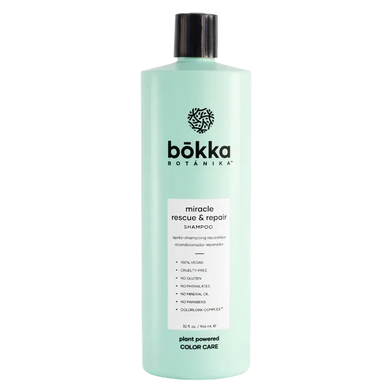 Bokka Botanika Miracle Rescue &amp; Repair Shampoing (32oz/946ml)