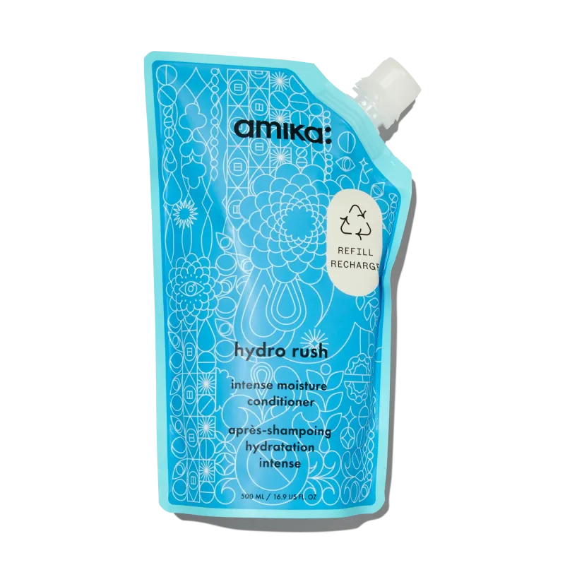 Amika - Hydro Rush - Après-Shampoing Hydratation Intense Recharge (500ml)