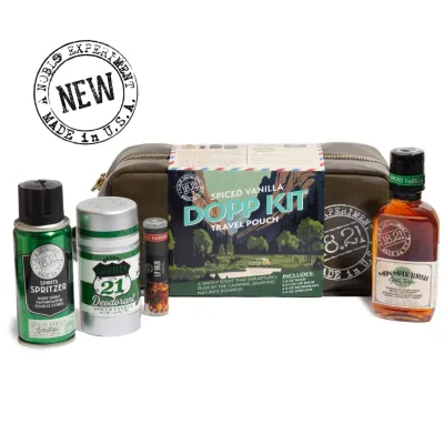 18.21 Man Made - Trousse Voyage Dopp Kit Pouch Spiced Vanilla 