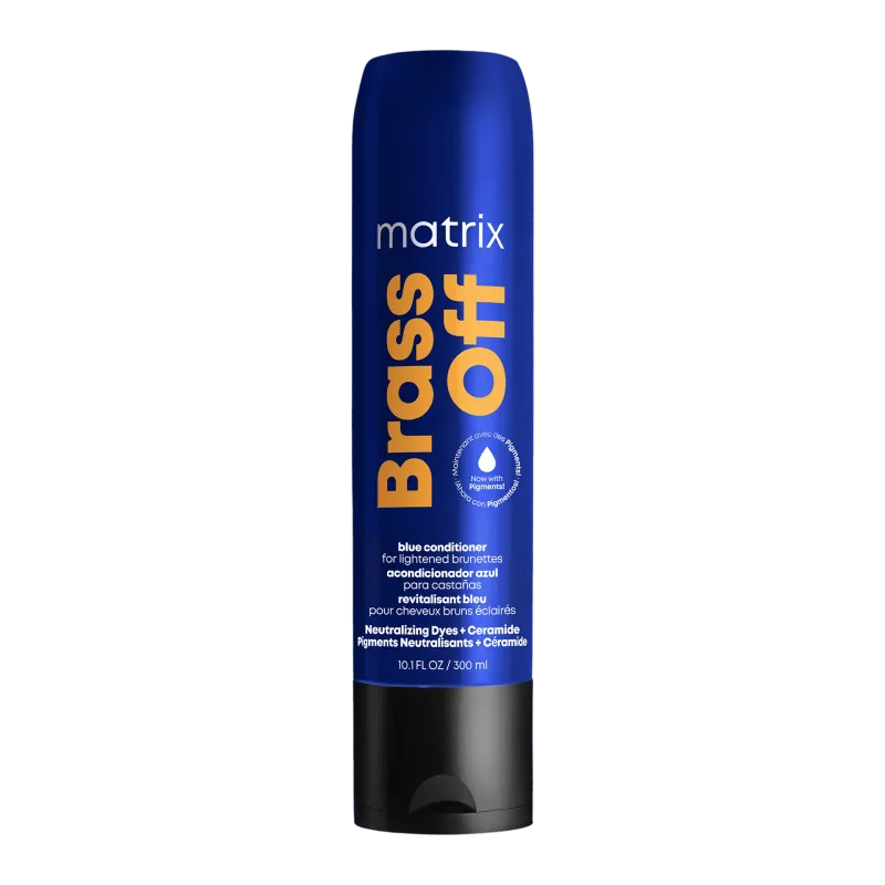 Matrix - Brass Off - Revitalisant Bleu-Violet Total Results Brunettes (300ml)