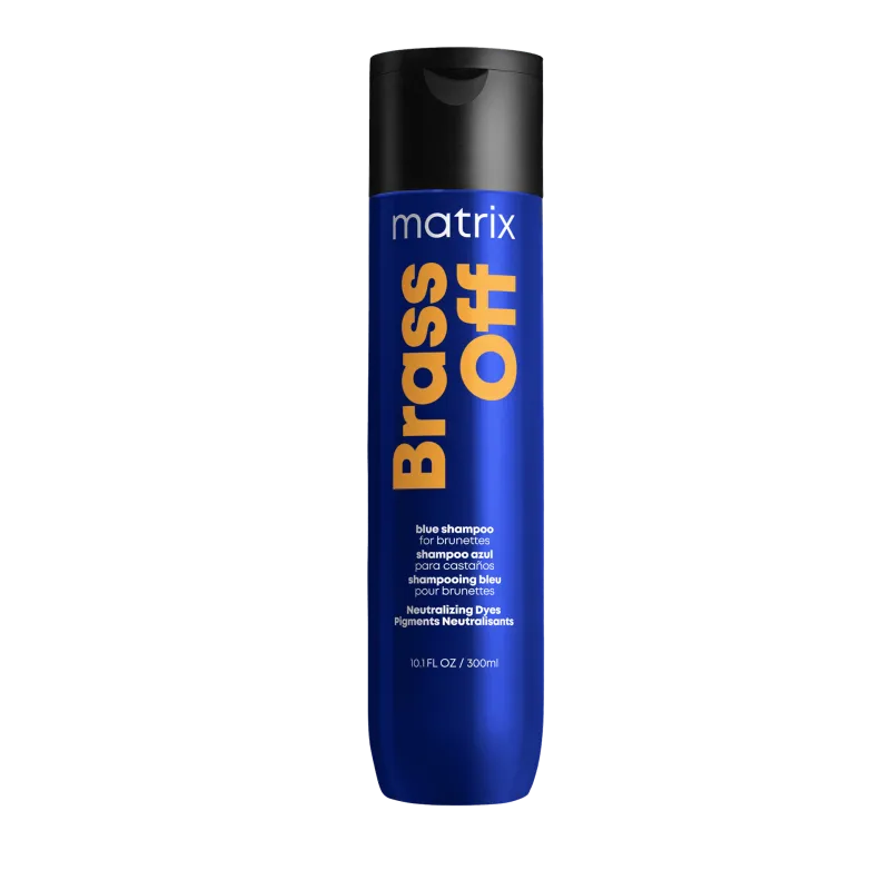 Matrix - Brass Off - Shampoing Bleu Total Results Brunettes (300ml)