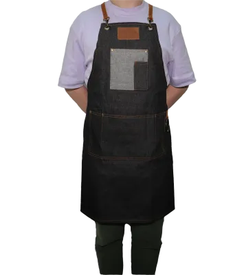 Must Man Pro - Barber Apron - Tablier de Barbien en Denin