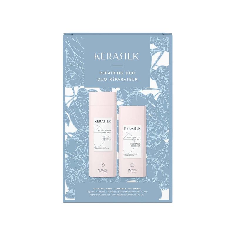 Kerasilk - Duo Réparation Shampoing 250ml + Conditioner 200ml