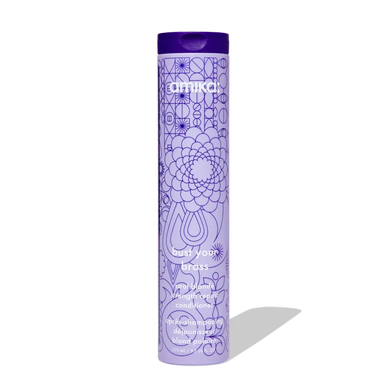 Amika - Bust your Brass - Après-Shampoing Réparateur Blond Froid (275ml)