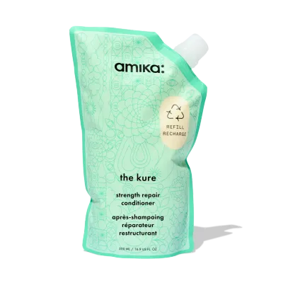 Amika - The Kure - Après-Shampoing Réparateur Structurant Recharge (500ml)