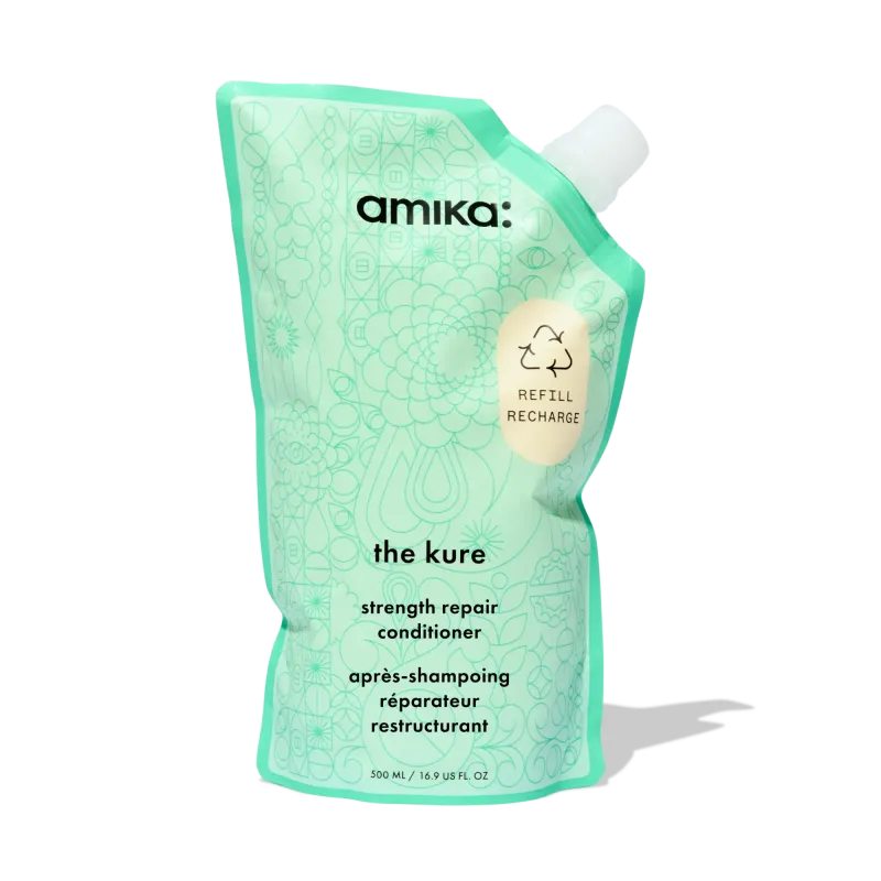Amika - The Kure - Après-Shampoing Réparateur Structurant Recharge (500ml)
