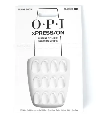 OPI - Ongles Artificiels Alpine Snow - Classique/Rond