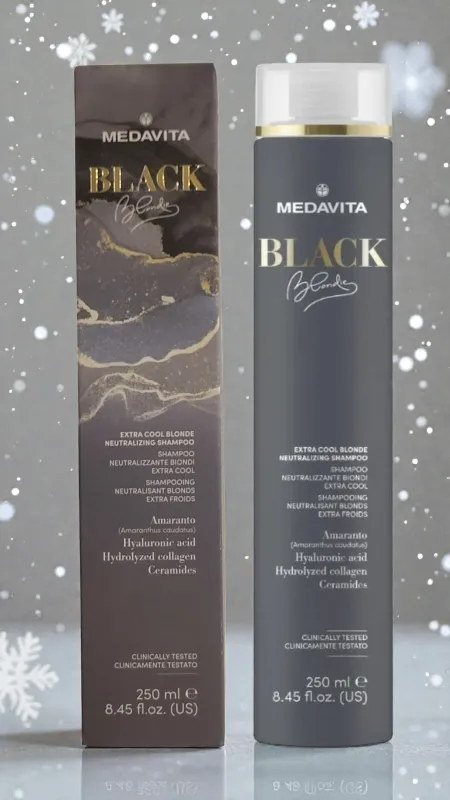 Medavita Black Blondie - Shampoing Neutralisant Blonds Extra Froids (250ml)