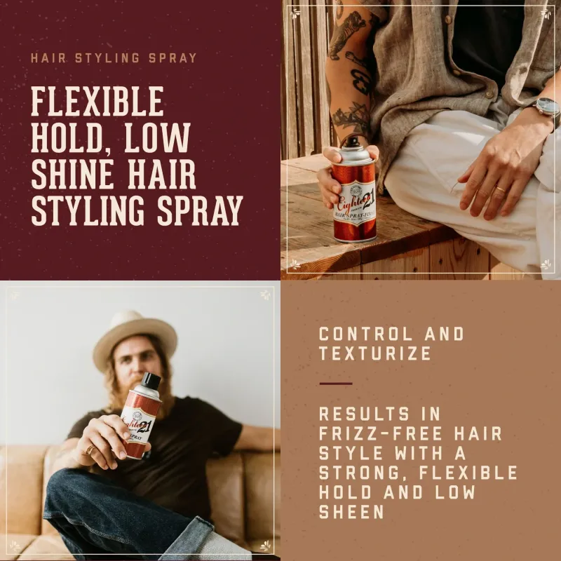 18.21 Man Made - Fixatif Premium Spray Sweet Tobacco 283g/10oz