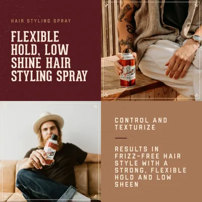 18.21 Man Made - Fixatif Premium Spray Sweet Tobacco 283g/10oz