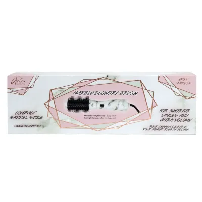 Aria Beauty - Brosse Séchoir 1.75" - (marbré grise)