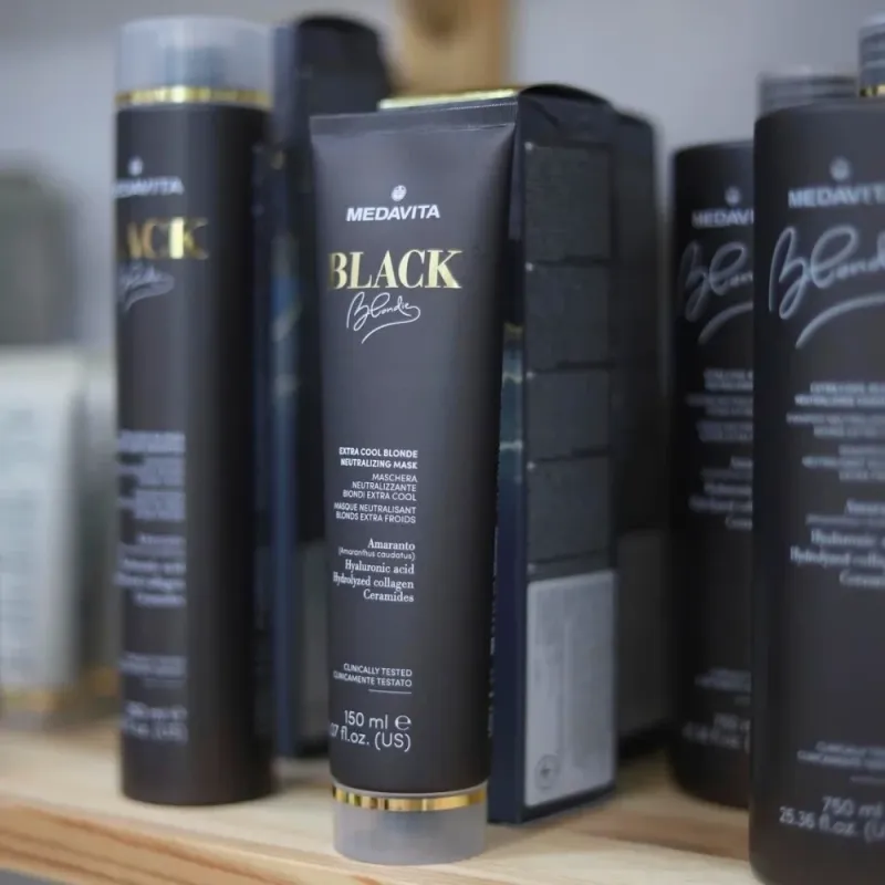 Medavita Black Blondie - Masque Neutralisant Blonds Extra Froids (150ml)