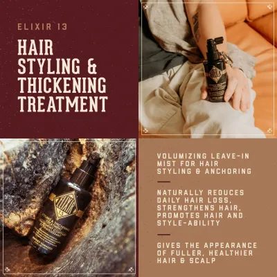 18.21 Man Made - Elixir 13 Traitement Coiffant Sweet Tobacco 100ml/3.4oz