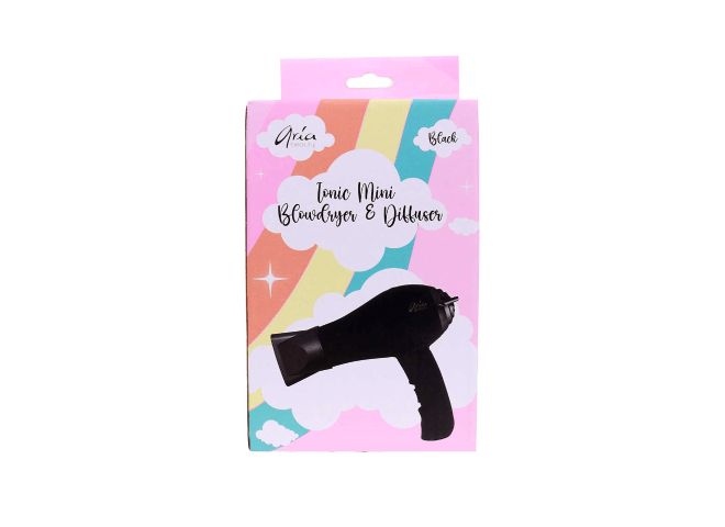Aria Beauty - Mini séchoir pliable noir 1200w
