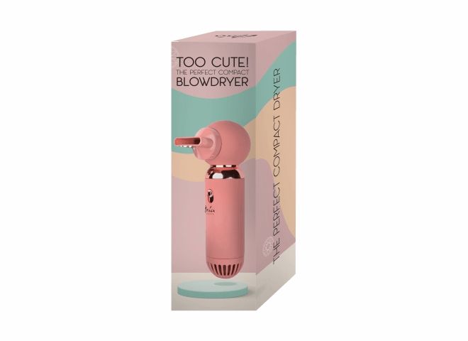 Aria Beauty - Parfait séchoir compact 1200w Rose