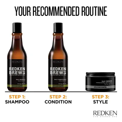 REDKEN BREWS Shampoing à usage Quotidien 1L